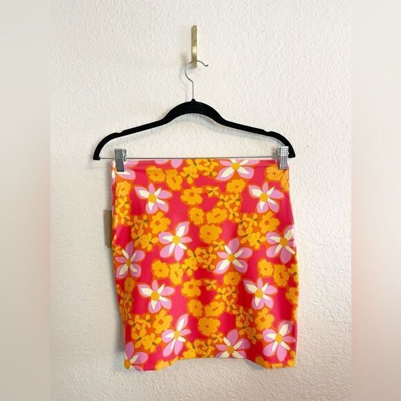 STONE FOX SWIM Selma Hawaiian print Sarong Lei Lei. NWT. Size Large - Picture 4 of 7